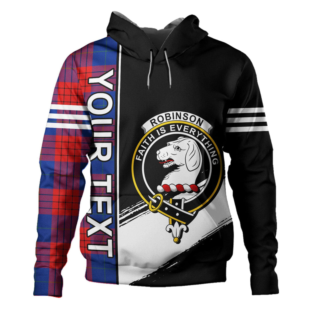 Robinson Dress (Robins Dress) Modern Clan Badge Tartan Hoodie Quarter Style Personalized