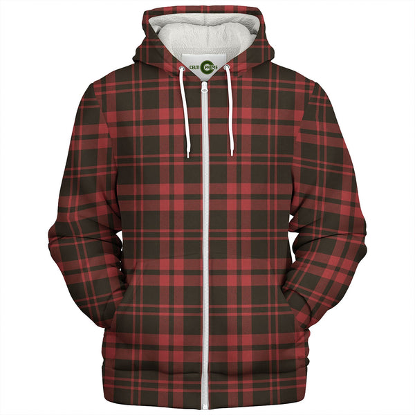 Romsdal Tresfjord Weathered Tartan Sherpa Hoodie