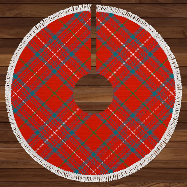 Rose Ancient Tartan Christmas Tree Skirt