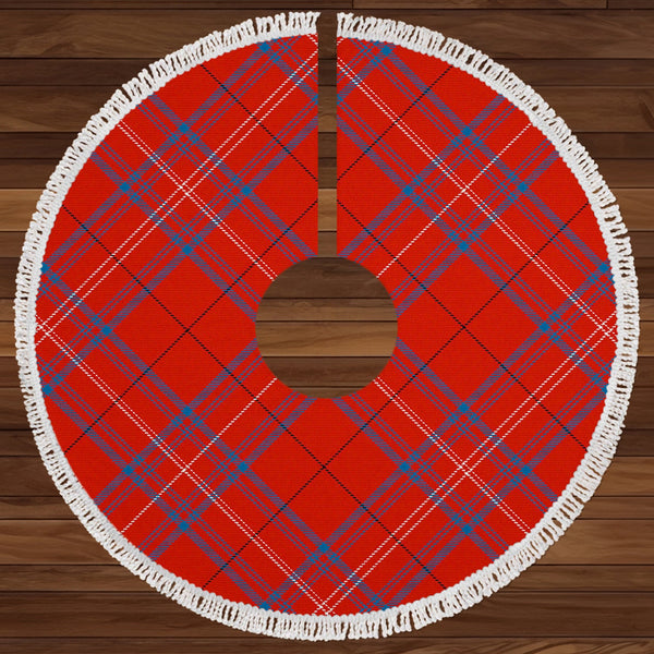 Rose of Kilravock Ancient Clan Badge Tartan Christmas Tree Skirt