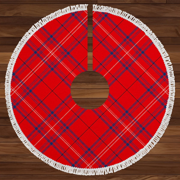 Rose of Kilravock Modern Tartan Christmas Tree Skirt