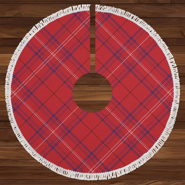 Rose of Kilravock Weathered Tartan Christmas Tree Skirt