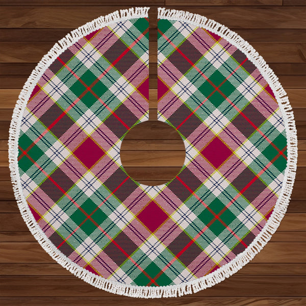 Rosevear Modern Tartan Christmas Tree Skirt