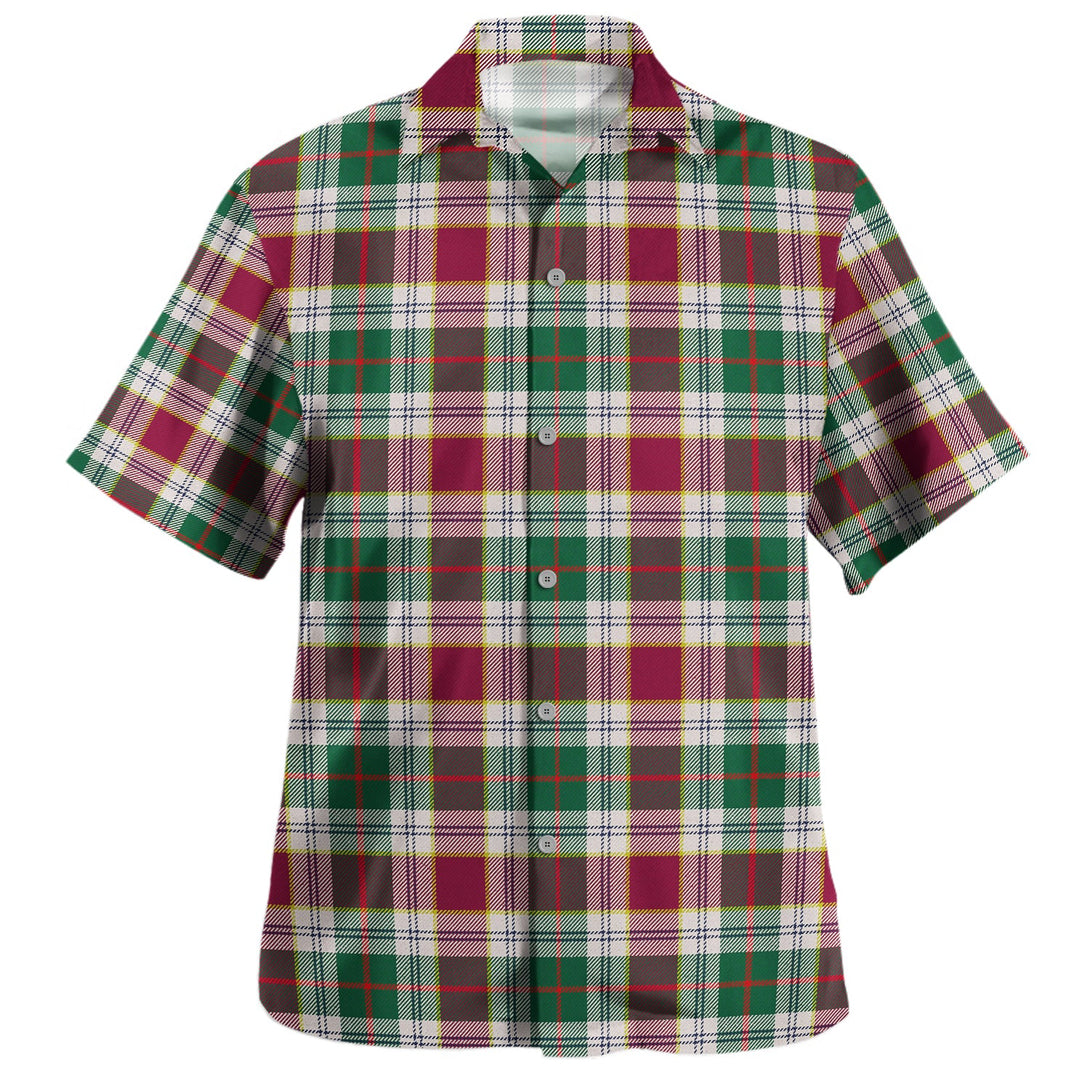 Rosevear Modern Tartan Hawaiian Shirt