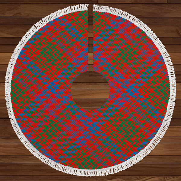 Ross Ancient Tartan Christmas Tree Skirt