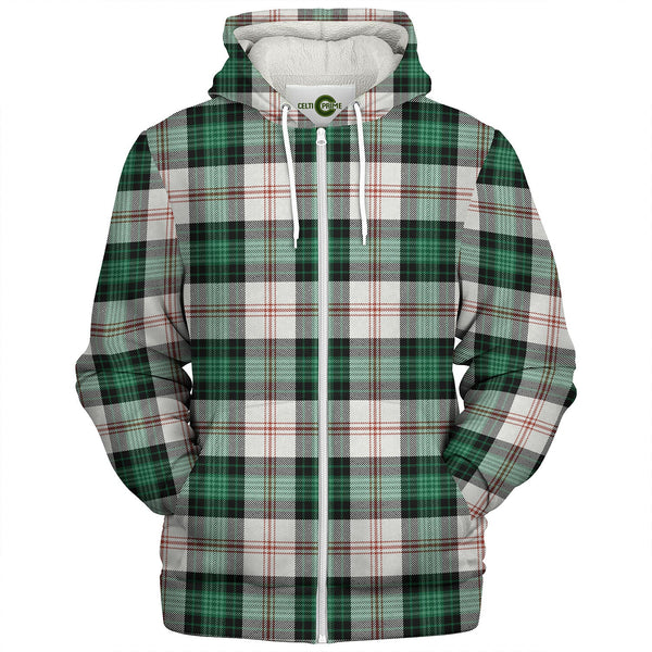 Ross Arisaid Modern Tartan Sherpa Hoodie