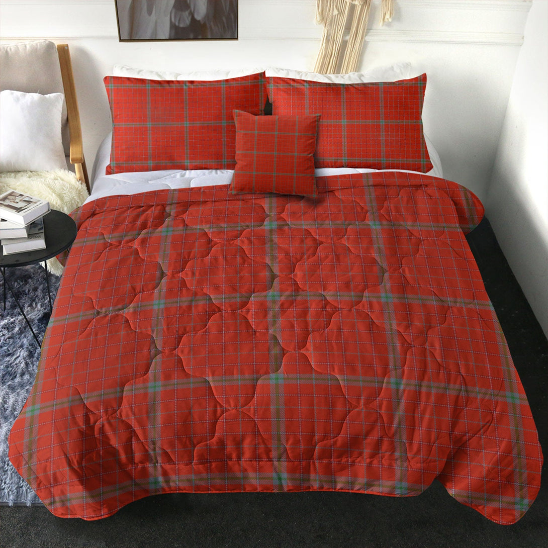 Ross David Modern Tartan Comforter