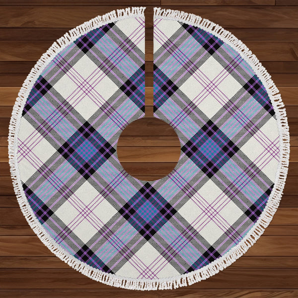 Ross Dress Blue Ancient Tartan Christmas Tree Skirt