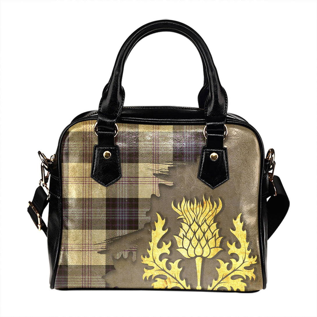 Ross Dress Blue Weathered Tartan Shoulder Handbag Thistle Oldest Style