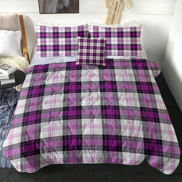 Ross Dress Purple Tartan Comforter