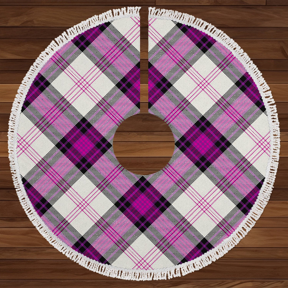 Ross Dress Purple Tartan Christmas Tree Skirt