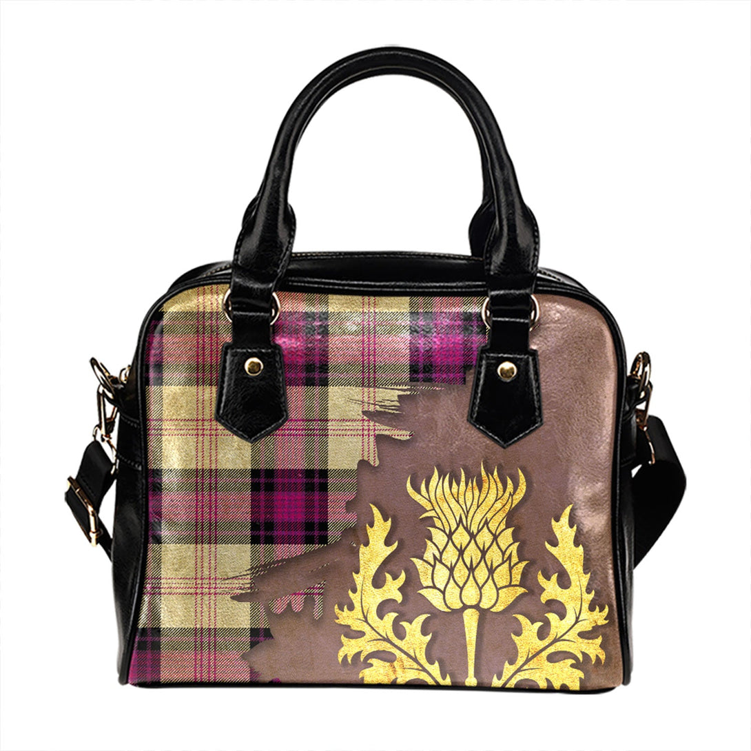 Ross Dress Purple Tartan Shoulder Handbag Thistle Oldest Style