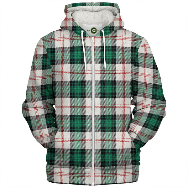 Ross Hunting Dress Dance Tartan Sherpa Hoodie