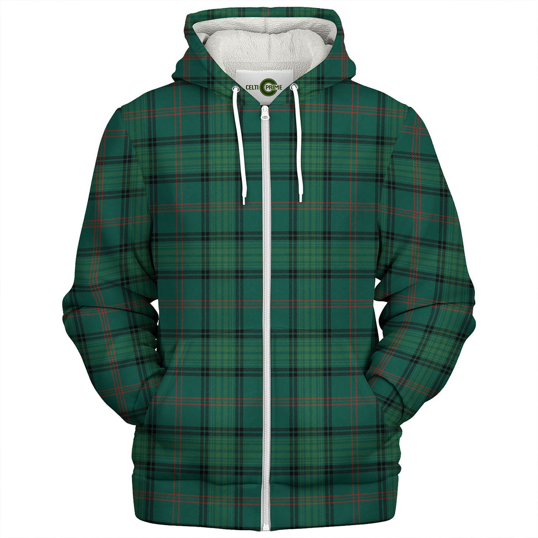 Ross Hunting Modern Tartan Sherpa Hoodie