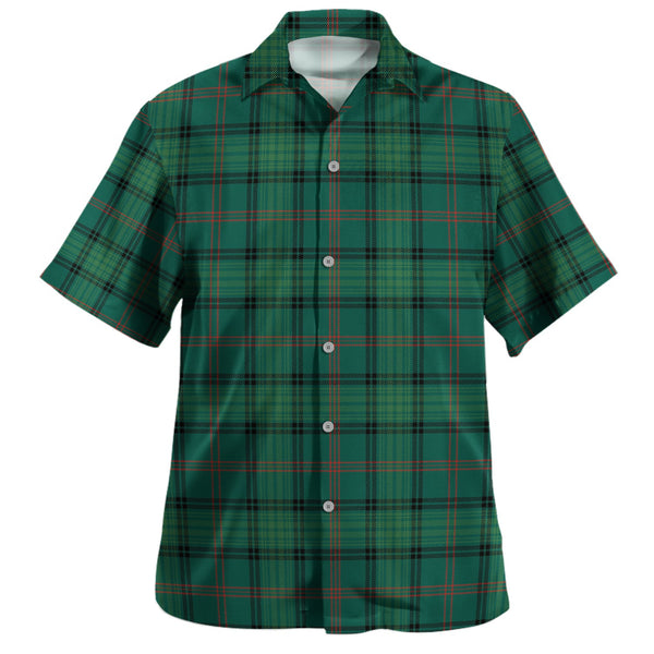 Ross Hunting Modern Tartan Hawaiian Shirt