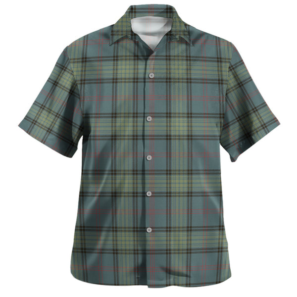 Ross Hunting Weathered Tartan Hawaiian Shirt