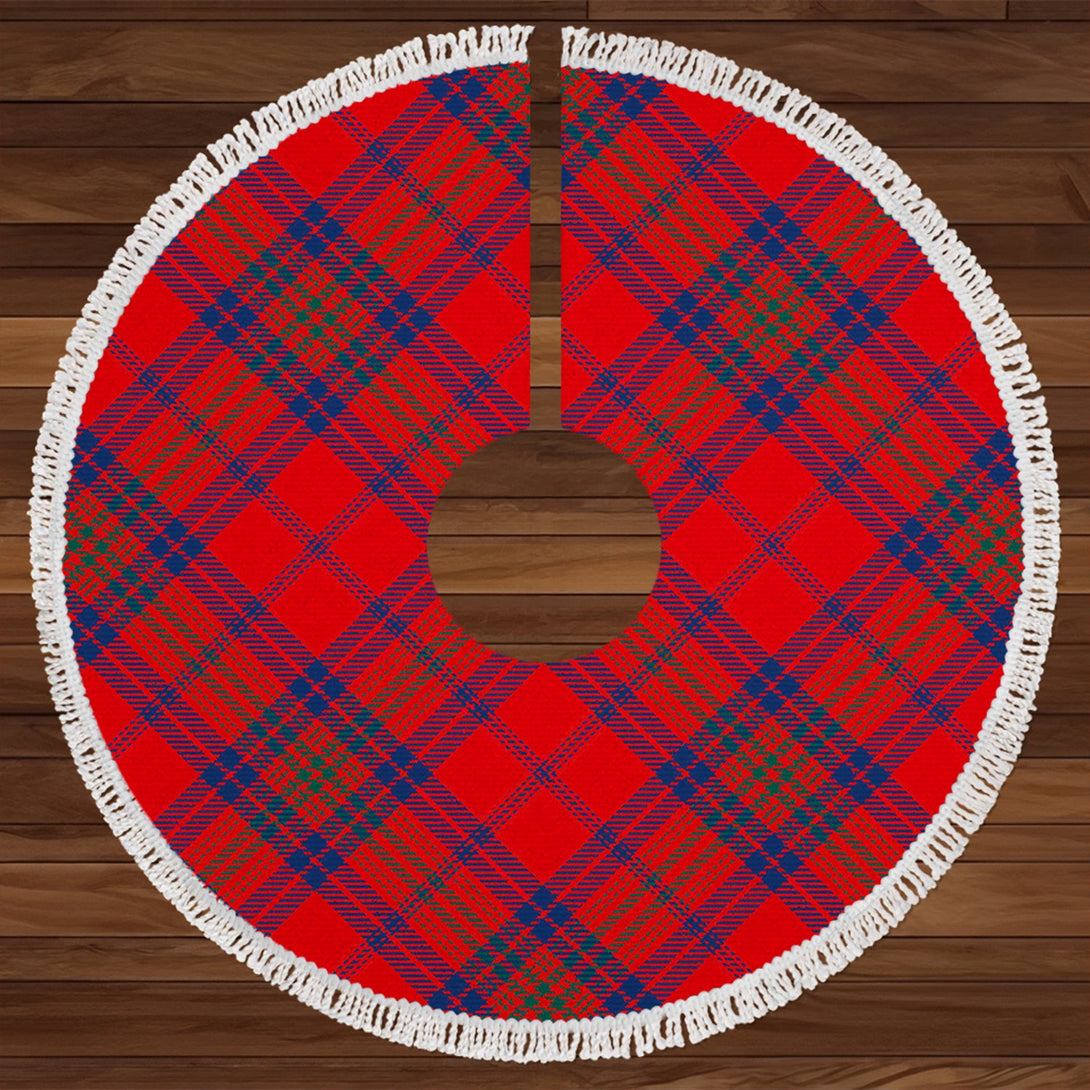 Ross Old Modern Tartan Christmas Tree Skirt