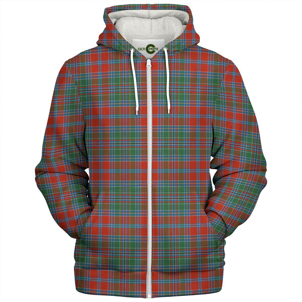 Ross Wedding Dress Ancient Tartan Sherpa Hoodie