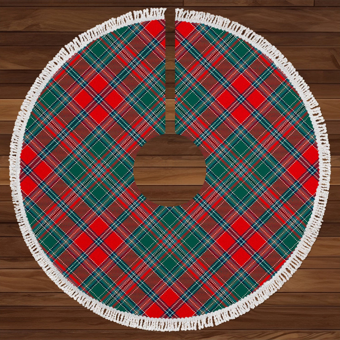 Ross Wedding Dress Modern Tartan Christmas Tree Skirt