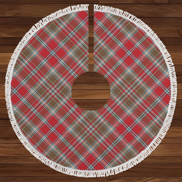 Ross Wedding Dress Weathered Tartan Christmas Tree Skirt