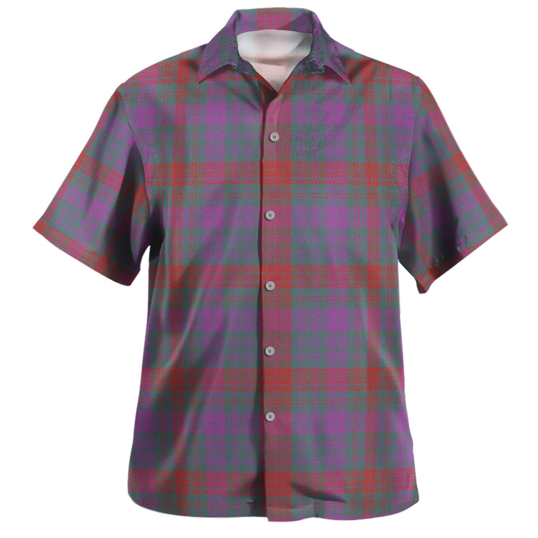 Ross (Wilsons) Weathered Tartan Hawaiian Shirt