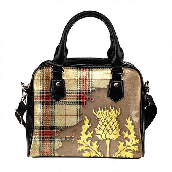 Rothesay Dress Modern Tartan Shoulder Handbag Thistle Oldest Style