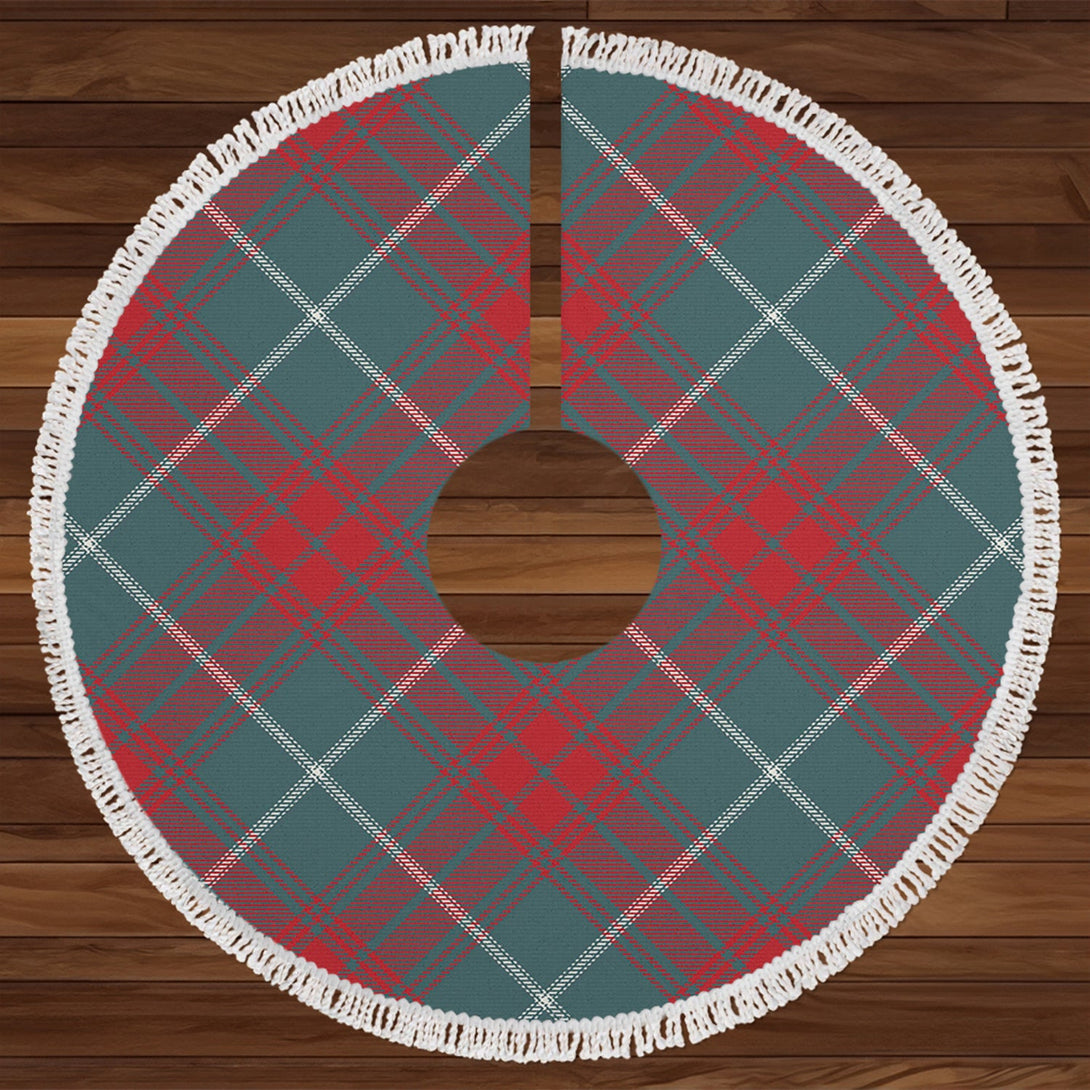 Rothesay Hunting Weathered Tartan Christmas Tree Skirt