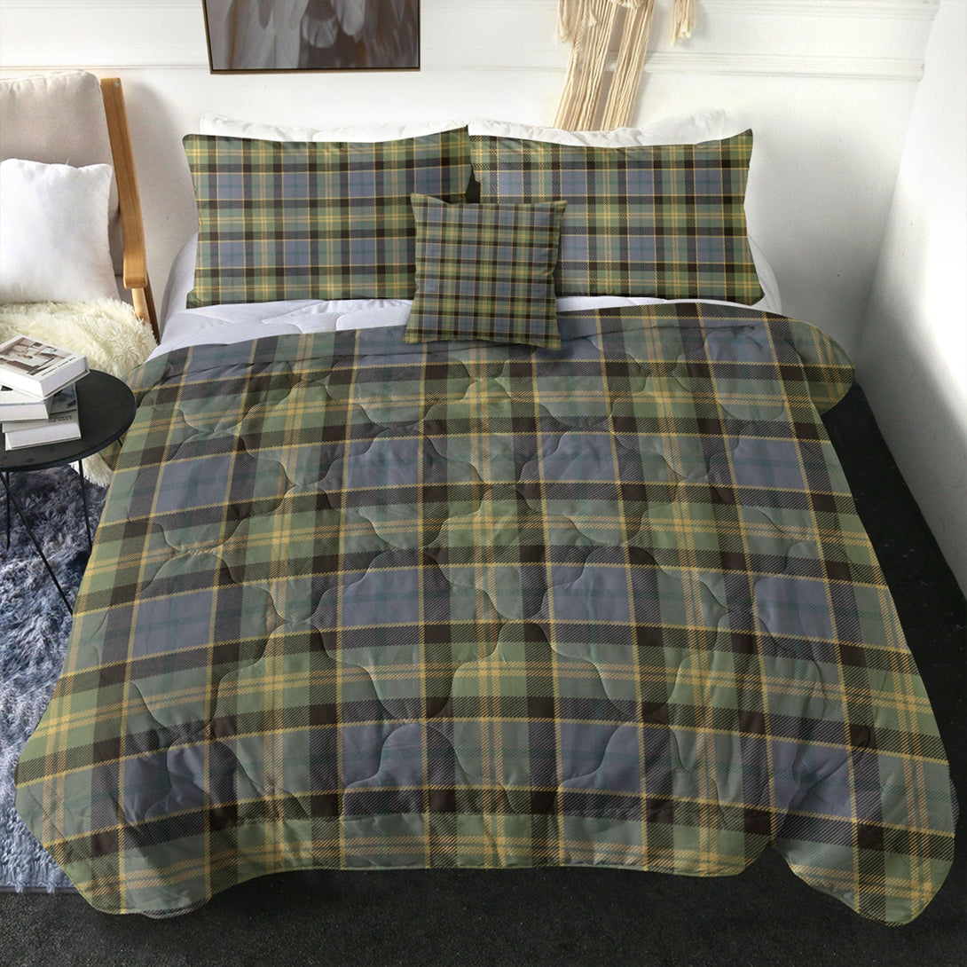 Rothesay 2 Weathered Tartan Comforter