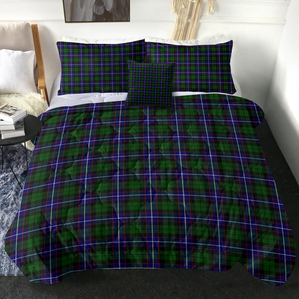 Russell Modern Clan Badge Tartan Comforter