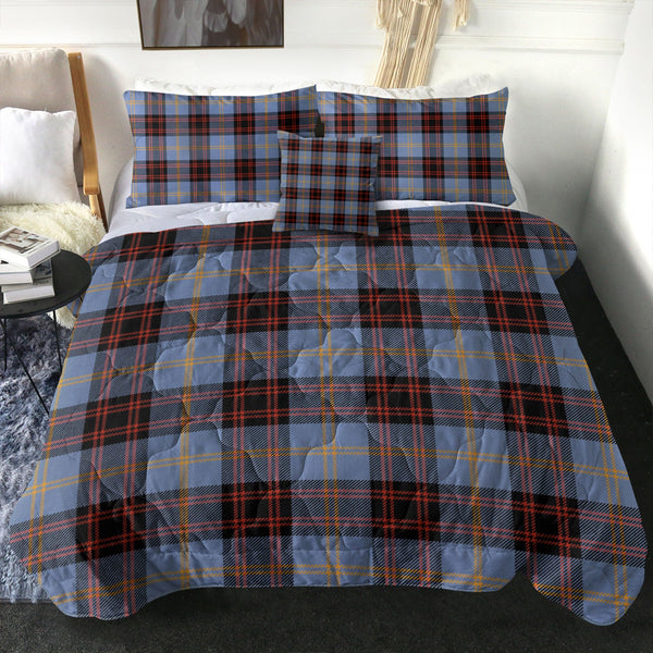 Rutherford Ancient Clan Badge Tartan Comforter