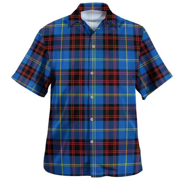 Rutherford Modern Clan Badge Tartan Hawaiian Shirt