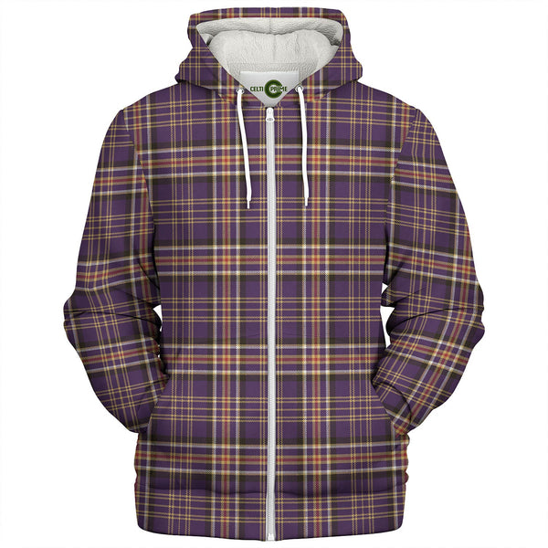 Ruxton Dress Weathered Tartan Sherpa Hoodie