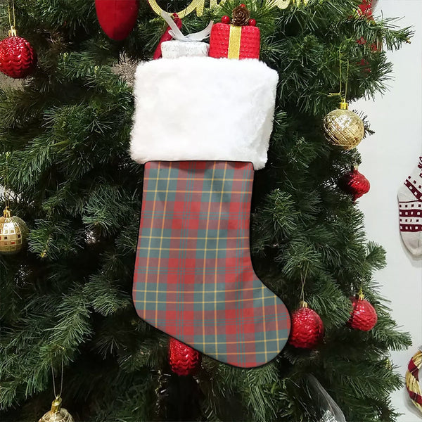 Scott Autumn Weathered Tartan Christmas Stocking