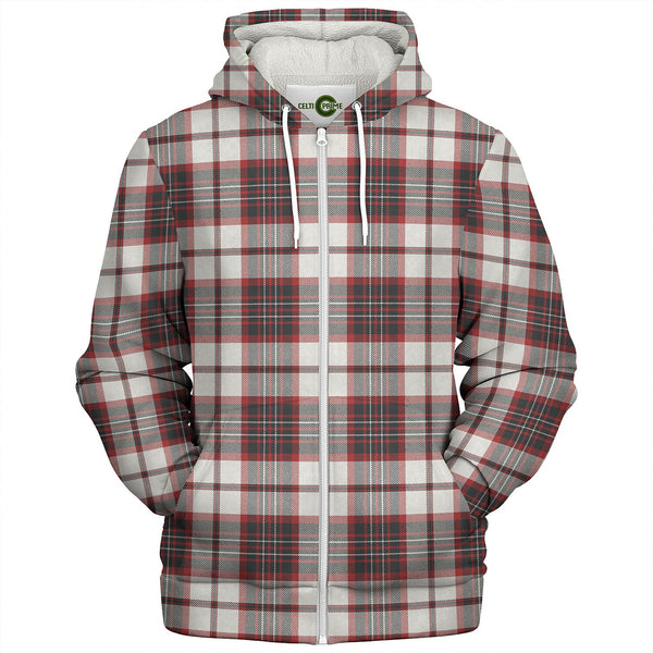 Scott Dress Weathered Tartan Sherpa Hoodie