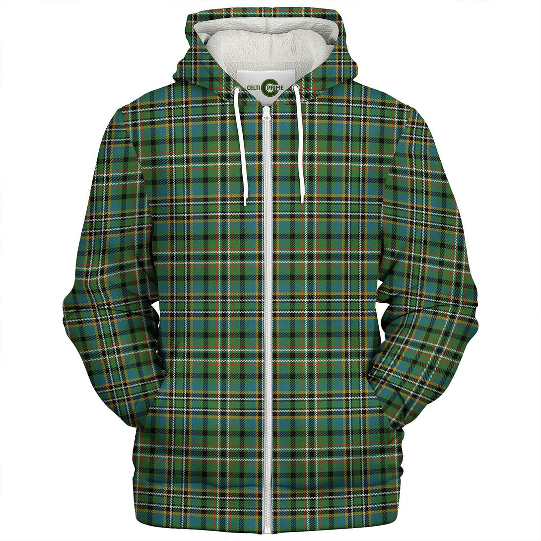 Scott Green Ancient Tartan Sherpa Hoodie