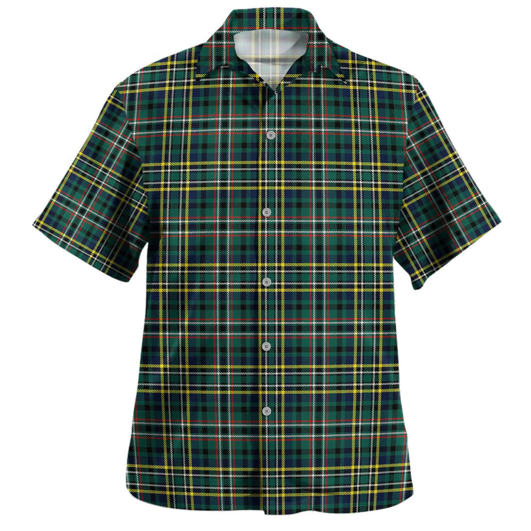 Scott Green Modern Tartan Hawaiian Shirt