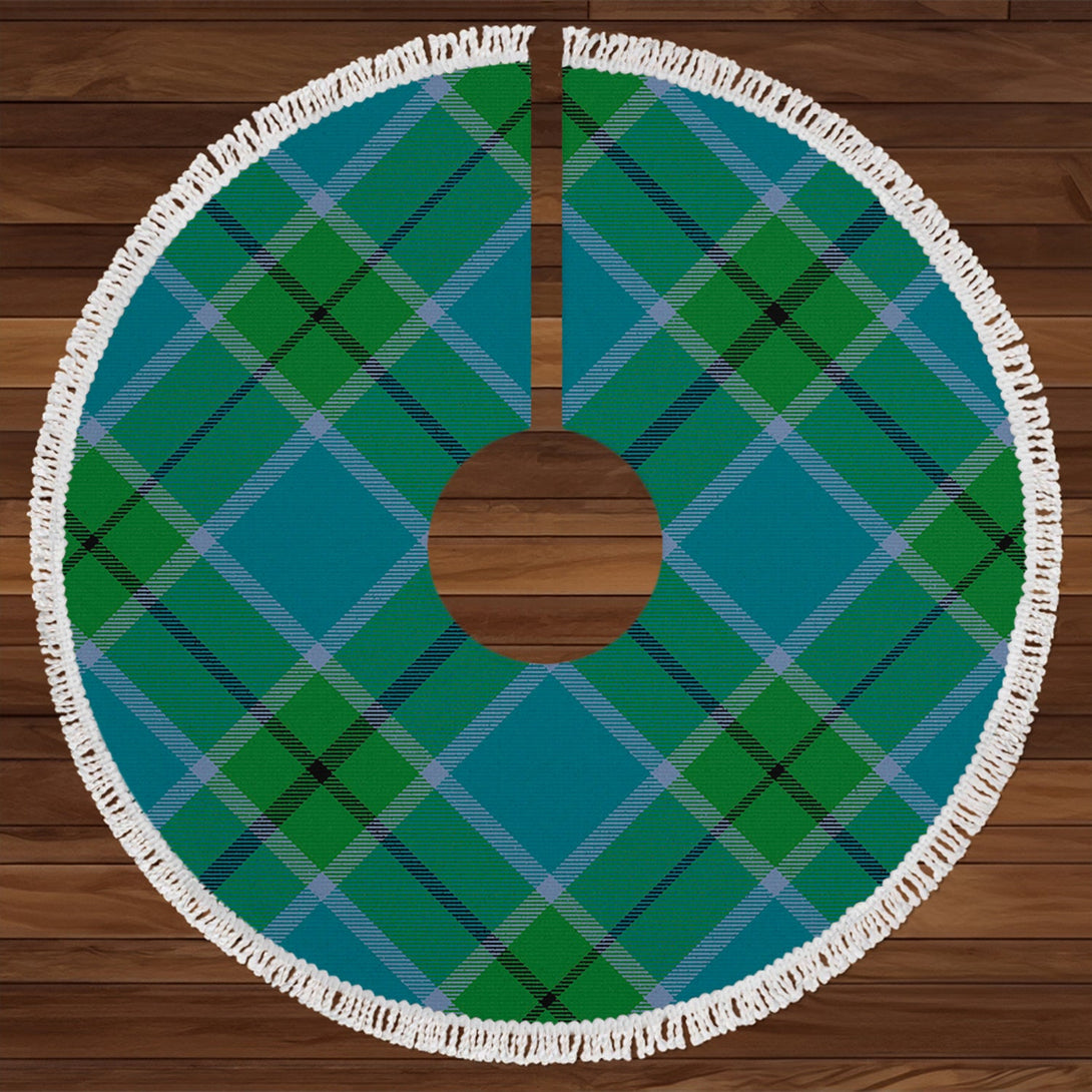 Scott Green (Sir Walter) Ancient Tartan Christmas Tree Skirt