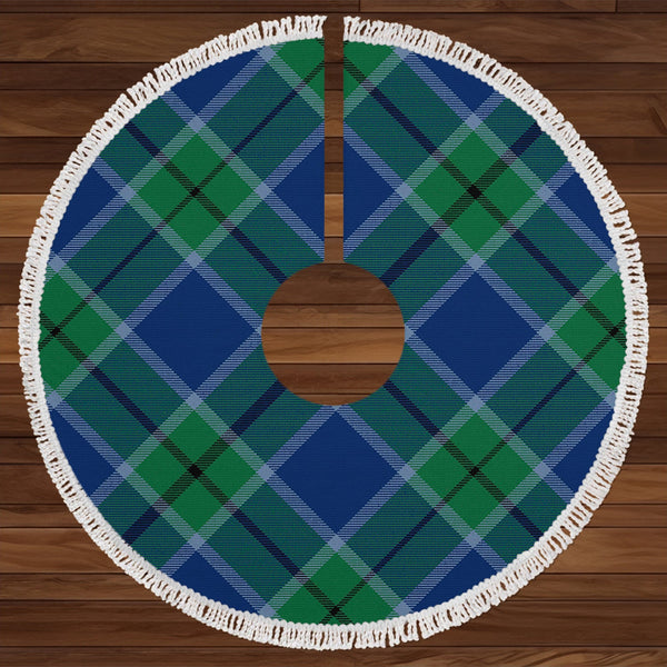 Scott Green (Sir Walter) Modern Tartan Christmas Tree Skirt