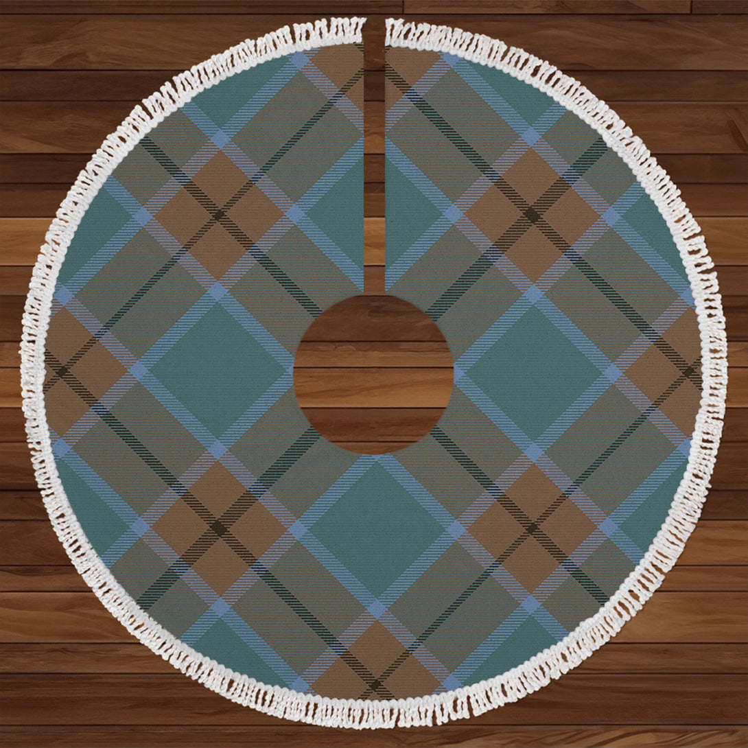 Scott Green (Sir Walter) Weathered Tartan Christmas Tree Skirt