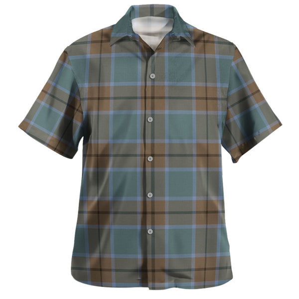 Scott Green (Sir Walter) Weathered Tartan Hawaiian Shirt