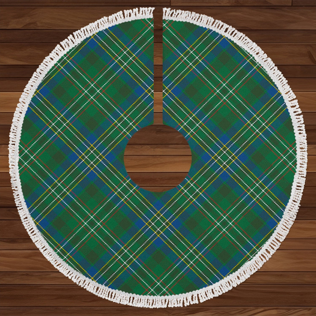 Scott Hunting 2 Modern Tartan Christmas Tree Skirt