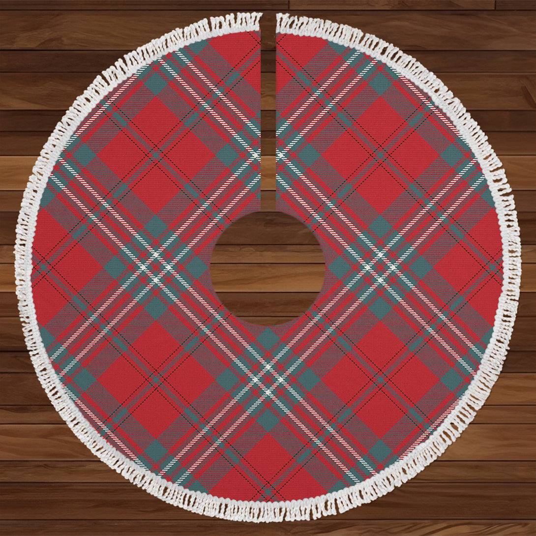 Scott Weathered Tartan Christmas Tree Skirt