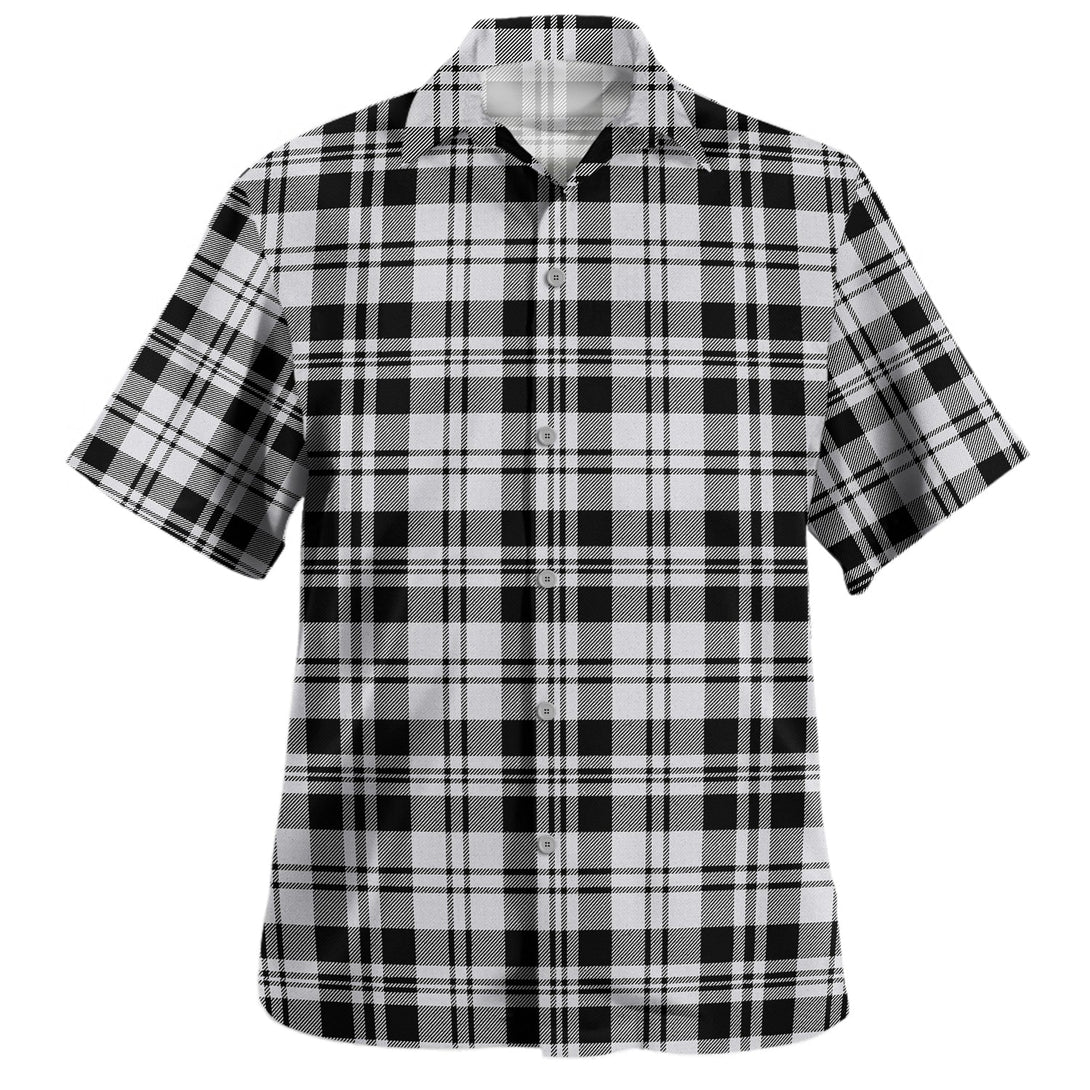 Scott (Sir Walter) Abbreviated Modern Tartan Hawaiian Shirt