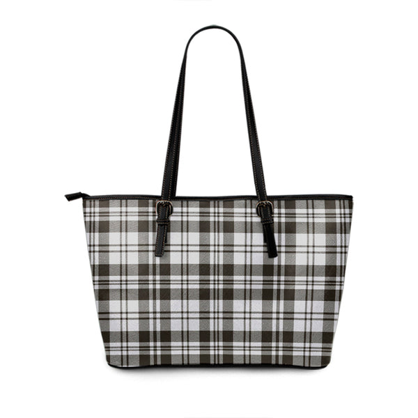 Scott (Sir Walter) Abbreviated Weathered Tartan Leather Tote Bag