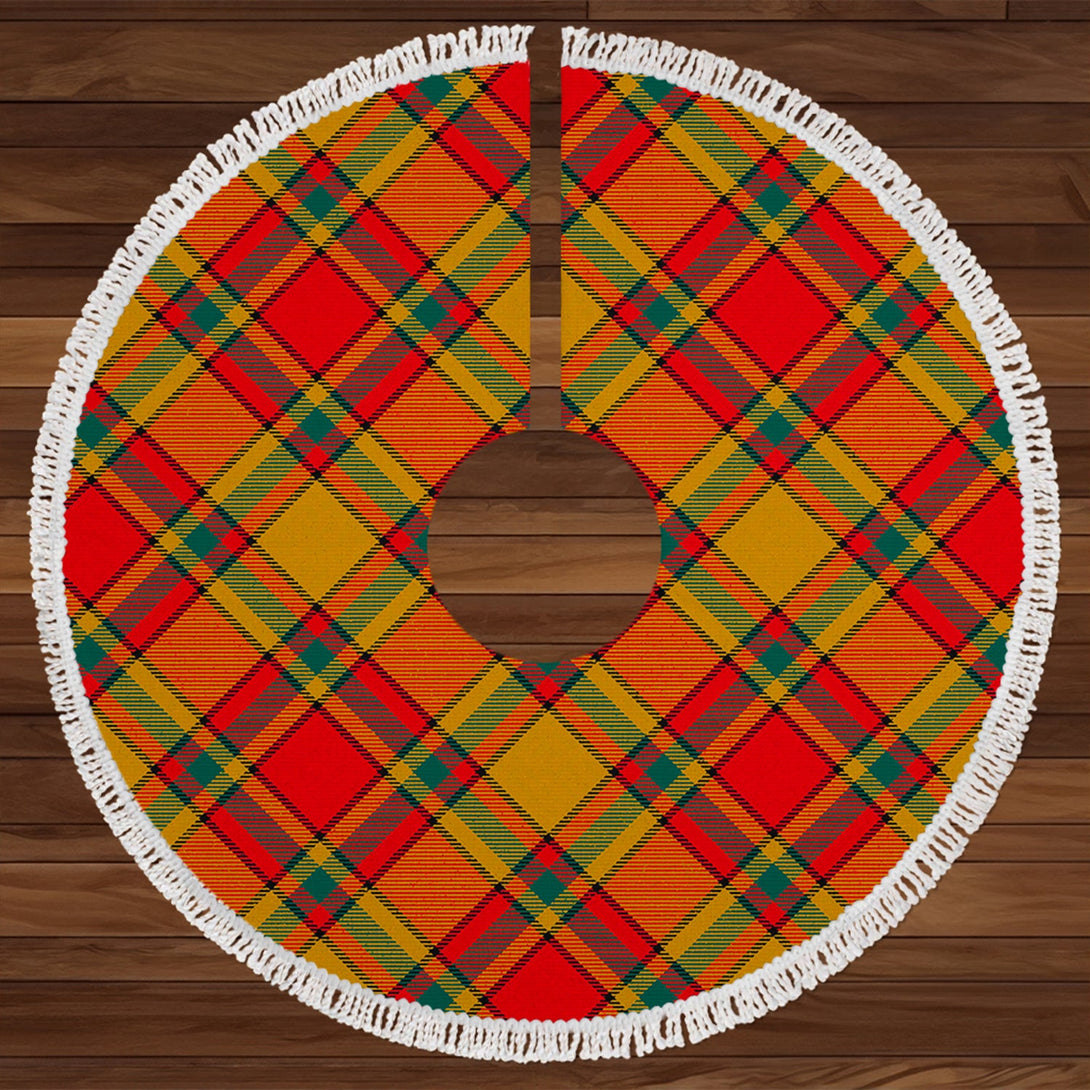 Scrimgeour of Glassary Modern Tartan Christmas Tree Skirt