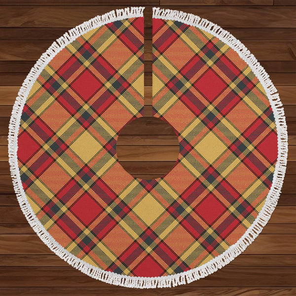 Scrimgeour of Glassary Weathered Tartan Christmas Tree Skirt