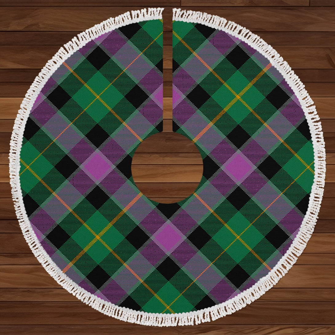 Selkirk 2 Modern Tartan Christmas Tree Skirt