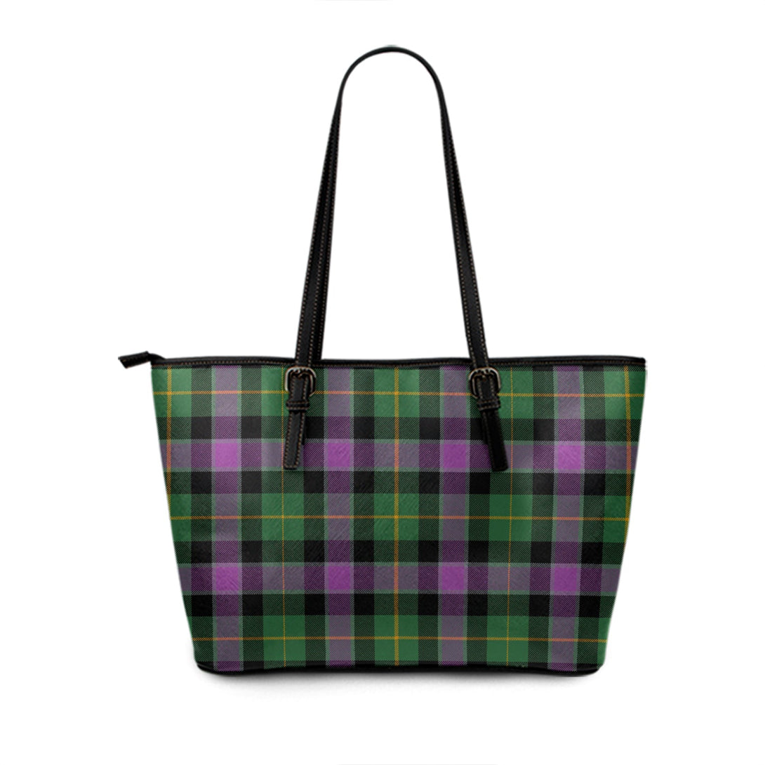 Selkirk 2 Modern Tartan Leather Tote Bag