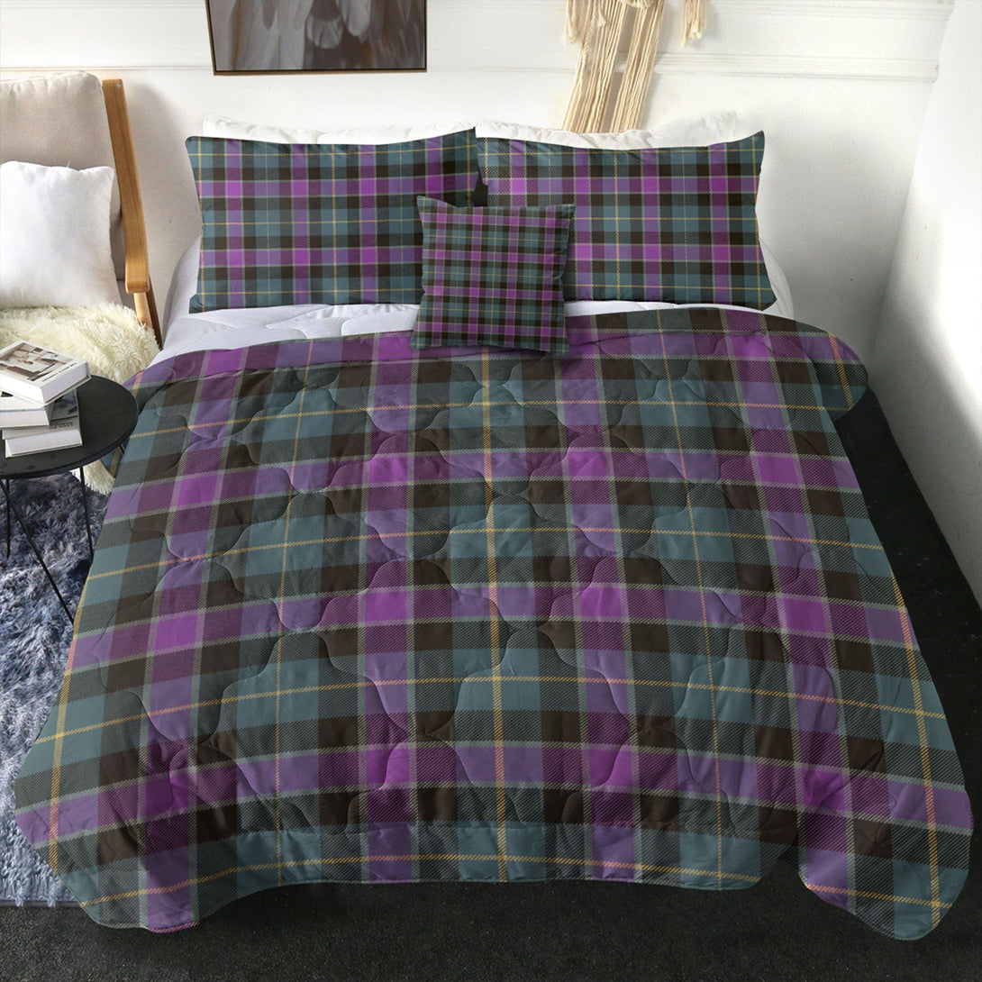 Selkirk 2 Weathered Tartan Comforter