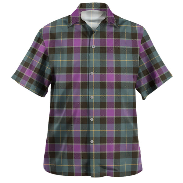 Selkirk 2 Weathered Tartan Hawaiian Shirt